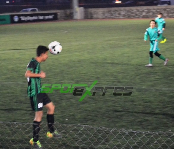 Harmanlık U14 ilk yarıda bitirdi