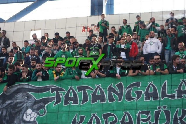 Karabükspor-Sakaryaspor maçı fotoğrafları