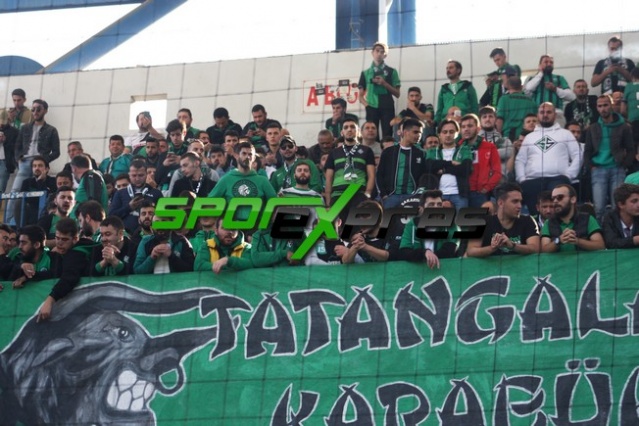 Karabükspor-Sakaryaspor maçı fotoğrafları