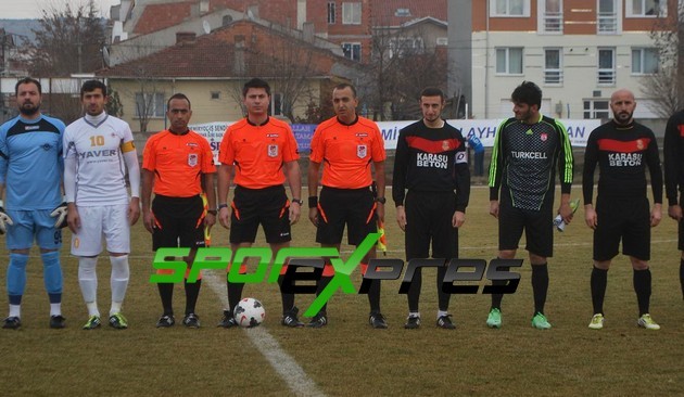 Eskişehir Demirspor-Karasuspor: 1-1