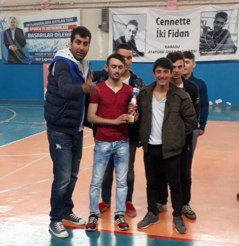 Karasu'da okul sporları finalleri sona erdi