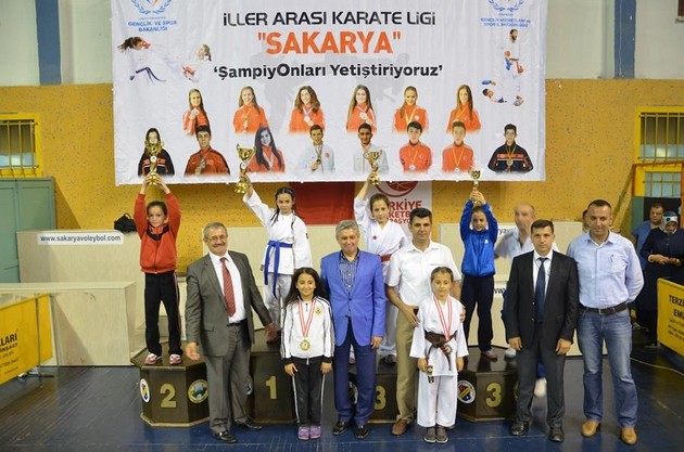 İller arası Karate finalleri Sakarya'da yapıldı