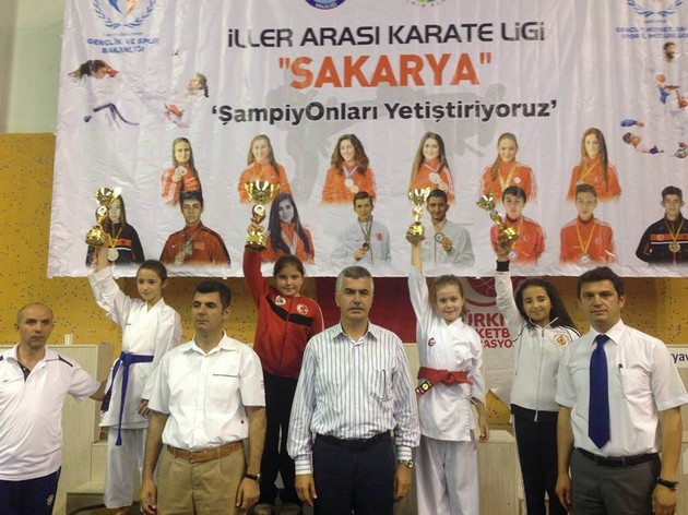 İller arası Karate finalleri Sakarya'da yapıldı