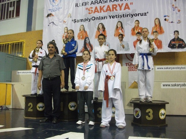 Geyveli Karateciler finallerde güldü