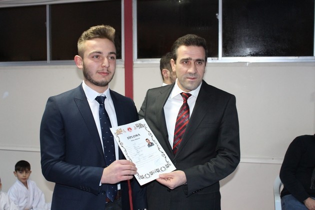 Geyve’de Karate töreni, Şölene dönüştü