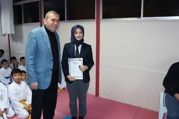 Geyve’de Karate töreni, Şölene dönüştü