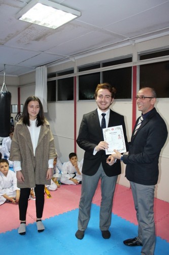 Geyve’de Karate töreni, Şölene dönüştü