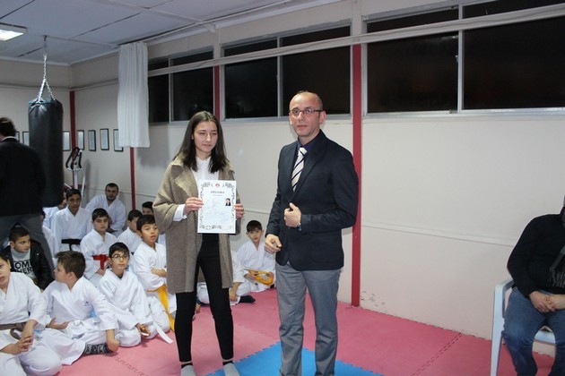 Geyve’de Karate töreni, Şölene dönüştü