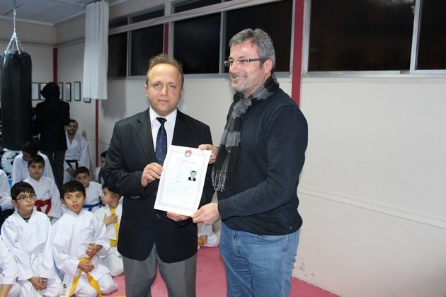 Geyve’de Karate töreni, Şölene dönüştü