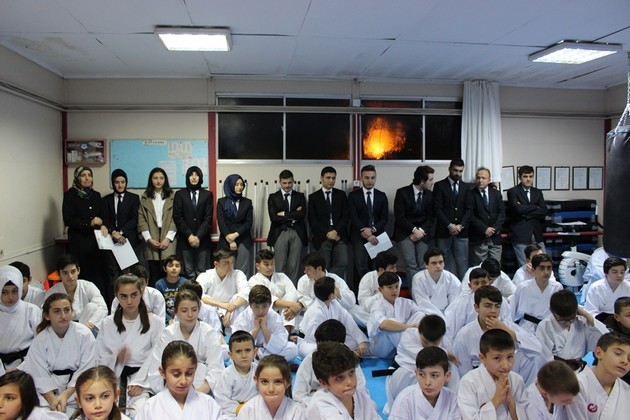 Geyve’de Karate töreni, Şölene dönüştü