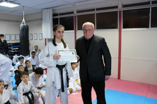 Geyve’de Karate töreni, Şölene dönüştü