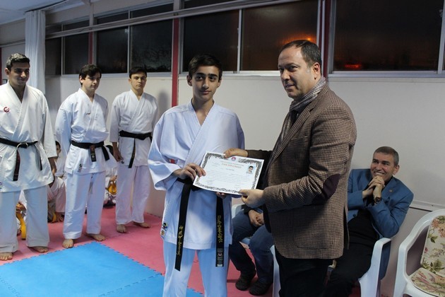 Geyve’de Karate töreni, Şölene dönüştü
