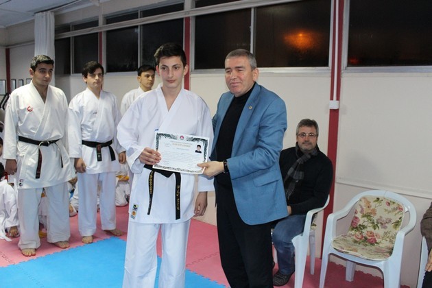 Geyve’de Karate töreni, Şölene dönüştü
