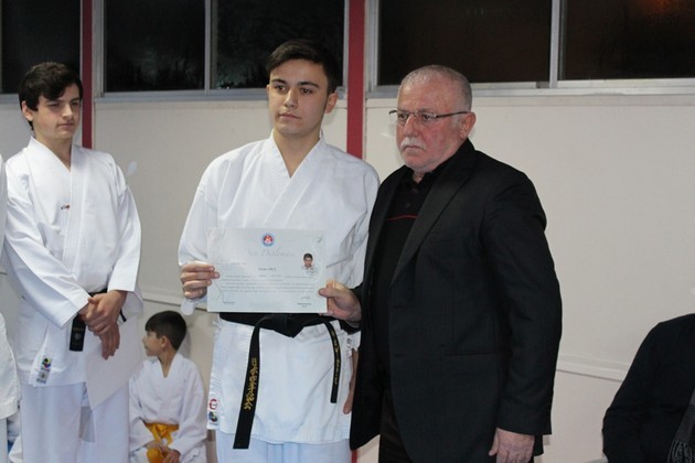 Geyve’de Karate töreni, Şölene dönüştü