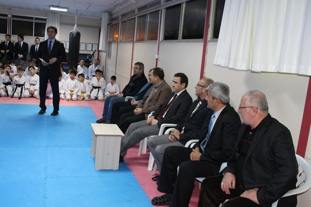 Geyve’de Karate töreni, Şölene dönüştü