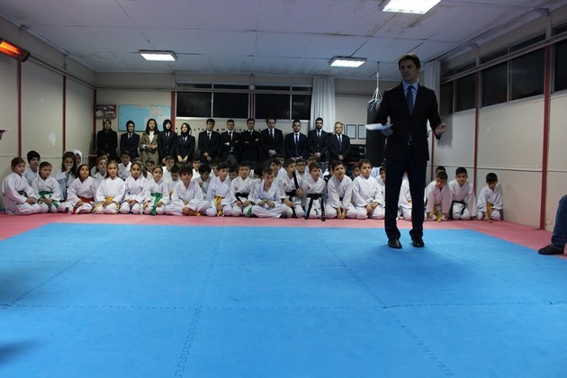 Geyve’de Karate töreni, Şölene dönüştü