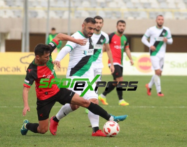 KARŞIYAKA-SAKARYASPOR: 0-1