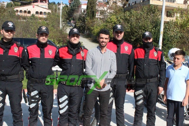 Kenan Sofuoğlu mehter takımı ile karşılandı