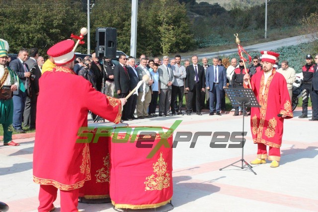 Kenan Sofuoğlu mehter takımı ile karşılandı