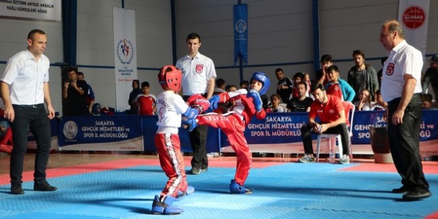 Kick Boksçular Akyazı’da madalya aradı