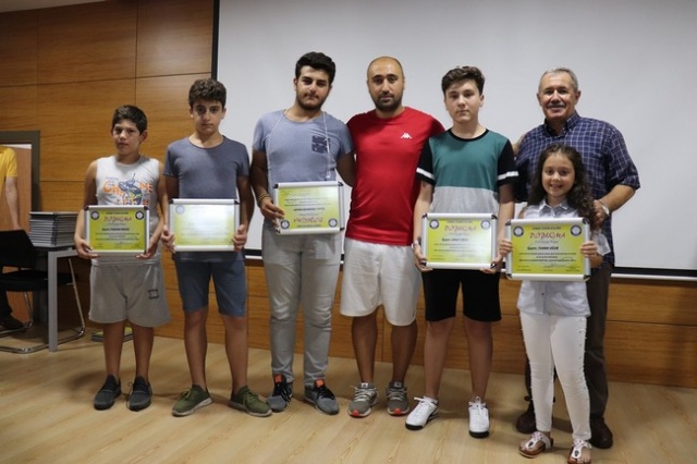 Kobaş Yüzme'de Terfi Töreni