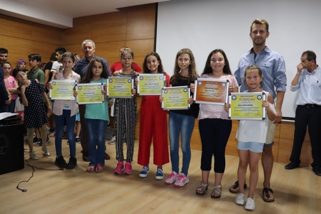 Kobaş Yüzme'de Terfi Töreni