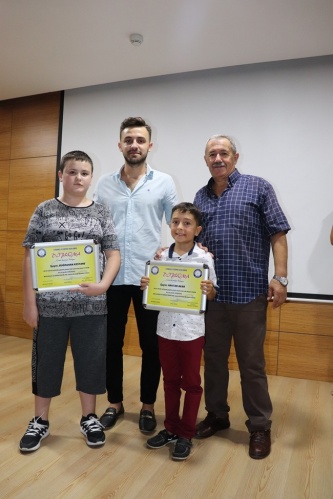 Kobaş Yüzme'de Terfi Töreni