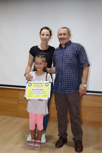 Kobaş Yüzme'de Terfi Töreni