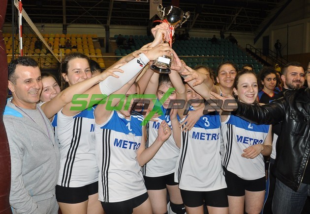 Küçük Kızlar Voleybolda Şampiyon Hendek