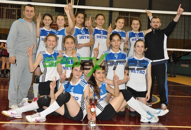 Küçük Kızlar Voleybolda Şampiyon Hendek