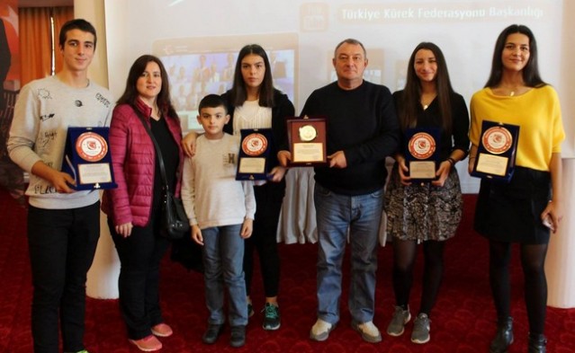 Kürekçiler ödül töreninde buluştu