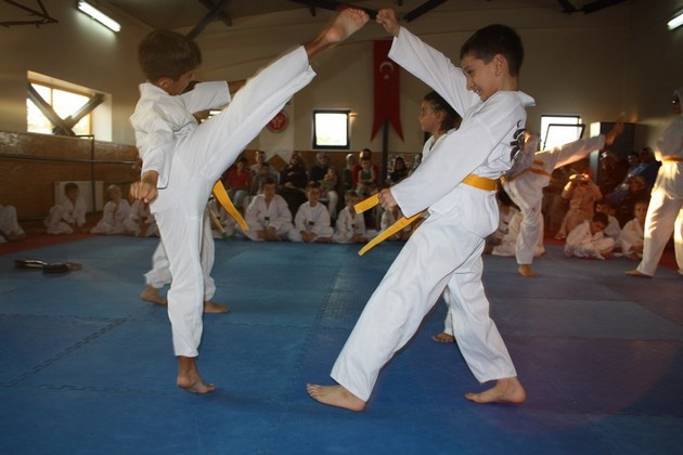 Taekwondo da kuşak zamanı