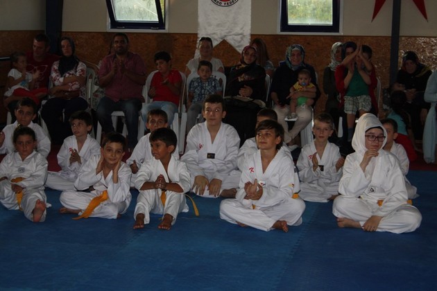 Taekwondo da kuşak zamanı