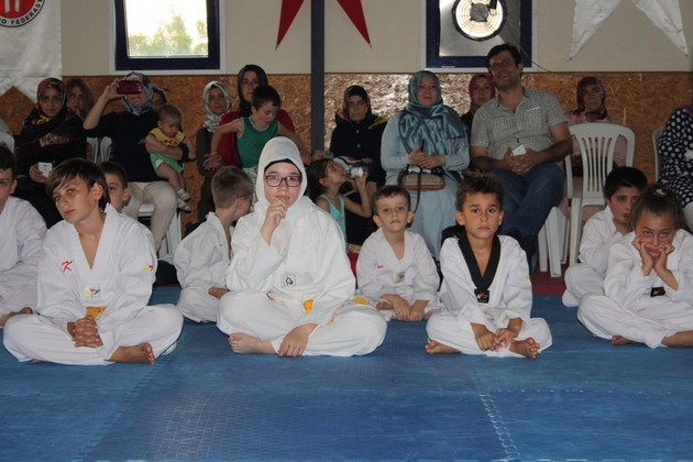 Taekwondo da kuşak zamanı