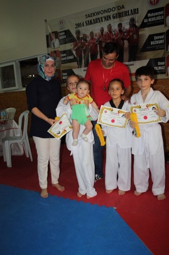 Taekwondo da kuşak zamanı