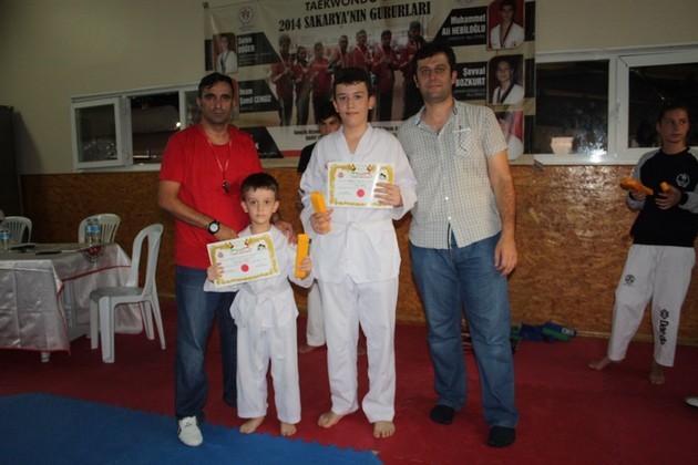 Taekwondo da kuşak zamanı