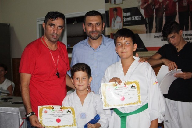 Taekwondo da kuşak zamanı