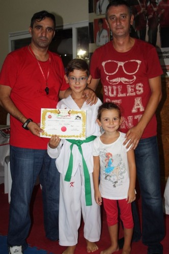 Taekwondo da kuşak zamanı