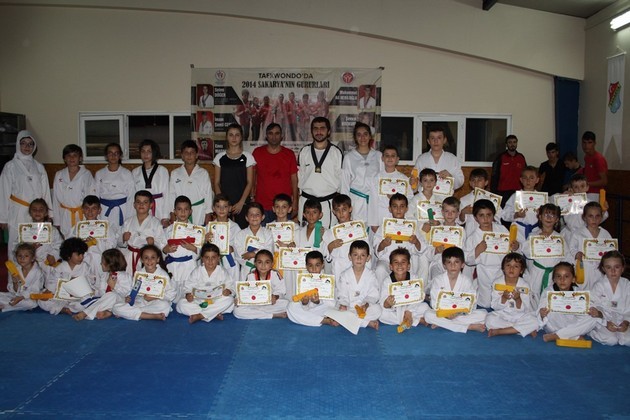 Taekwondo da kuşak zamanı