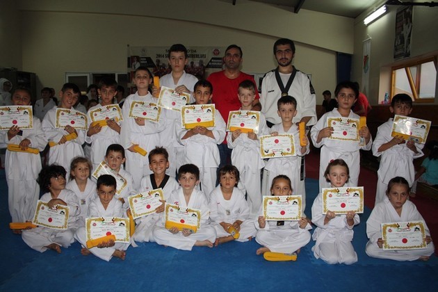 Taekwondo da kuşak zamanı
