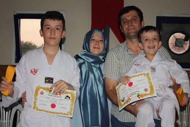 Taekwondo da kuşak zamanı