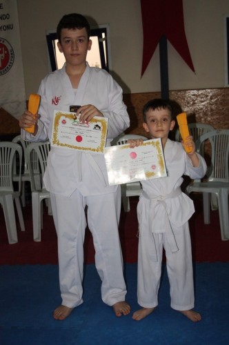 Taekwondo da kuşak zamanı