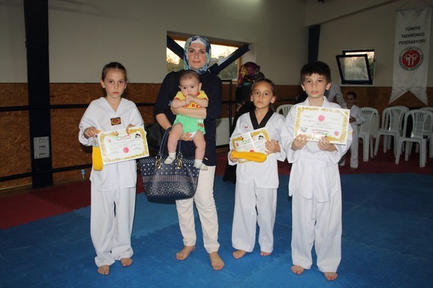 Taekwondo da kuşak zamanı