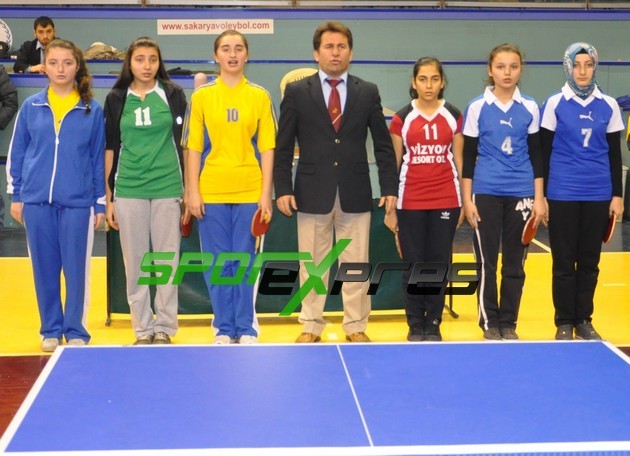 Liseler arası Masa Tenisi sonuçlandı
