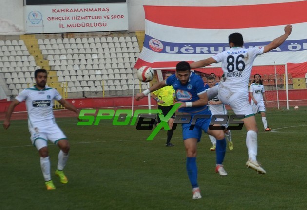 K.Maraş Belediyespor-Sakaryaspor:1-1