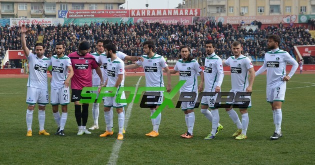 K.Maraş Belediyespor-Sakaryaspor:1-1