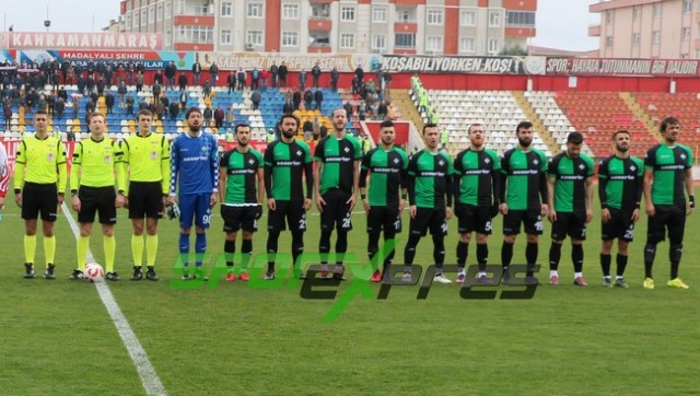 Kahramanmaraşspor-Sakaryaspor:2-1