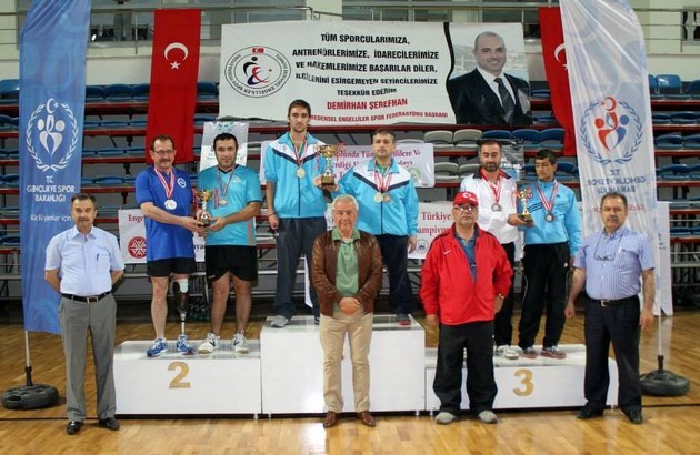 Bedensel Engelliler Masa Tenisi Turnuvası sona erdi
