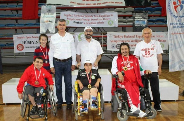 Bedensel Engelliler Masa Tenisi Turnuvası sona erdi