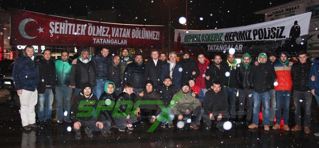 Tatangalar Şehitler için mevlid okuttu